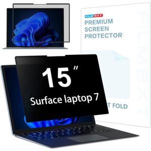 FILMEXT Privacy Screen for Microsoft Surface Laptop 15 inch 7th Model 2037/2108, Removable Anti-Spy Filter Anti-Glare (for Surface Laptop 7th 15" Privacy Screen Protector 2024)