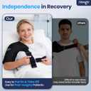 NEWGO Shoulder Ice Pack Wrap - FSA Eligible, Reusable Gel Cold Compression Sleeve for Rotator Cuff, Shoulder Surgery Recovery & Injuries, Tendinitis, Frozen Shoulder - Fits Both Shoulders