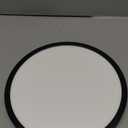 TALOYA Flush Mount LED Ceiling Light Fixture Black,12 Inch 20 Watt, Thin Ceiling Lamp Surface Mount for Kitchen Bedroom Utility Laundry Closet Room,5 Color Temperatures in One