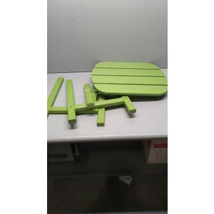 POLYWOOD SBT18LI South Beach 18" Outdoor Side Table, Lime