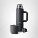 Simple Modern 36oz Insulated Hot Beverage Bottle with 2 Mugs | Travel Coffee Thermos for Hot Drinks | Twist and Pour Top | Commute, Travel, and Picnic Friendly | Roam Collection 