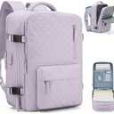 VGCUB Large Travel Backpack for Women Men, Carry on Backpack Airline Approved Gym Backpack Waterproof Business Laptop Daypack,Purple