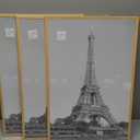 upsimples 16x24 Picture Frame Natural 3 Pack, Scratch-Proof Poster Frames 16 x 24 for Photo Gallery - Slide-In Strips, Horizontal or Vertical Wall Mounting