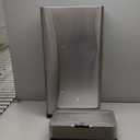 EKO Nova Sensor Trash Can, 21 Gallon/80 Liter Stainless Steel Rectangular Touchless Motion Sensor Trash Can, Matte Metallic