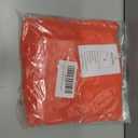 Gacaky Women's Puffer Vest Sleeveless Button Down Outerwear Warm Quilted Lightweight Down Winter Jackets Coats (Orange, S)