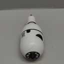 WESECUU Light Bulb Security Camera -5G& 2.4GHz WiFi 2K Security Cameras Wireless Outdoor Motion Detection and Alarm,Two-Way Talk,Color Night Vision,Human Detection, Bulb Camera Compatible with Alexa (1-Pack, White)