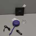 Monster Bluetooth Speaker, IPX8 Shower Speaker Waterproof, Bluetooth 5.4 with Loud HD Sound and Robust Bass, Extra Long Playtime Punchy, for Home, Beaches Portable Wireless Outdoor Speakers (Purple)