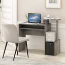Furinno Econ Multipurpose Home Office Computer Writing Desk, French Oak Grey, Compact