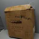 296ft Razor Wire 6 Rolls, Silver Razor Fencing, Galvanized Concertina Wire with Pliers Gloves Warning Sign for Garden Farm Factory Security (12" dia. 296ft)