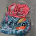 DXTON Girls Bikini One Piece Swimsuit Ruffled Tankini Bathing Suit Swimwear SM012 4T