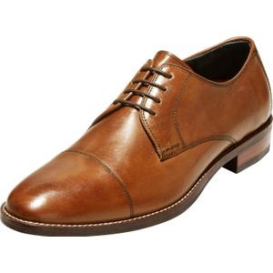 Cole Haan mens Lenox Hill Cap Oxford, British Tan, 10.5 US