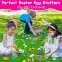 100PCS Glitter Sticky Hands Valentine Party Favors for Kids 4-8 8-12 Birthday Supplies Easter Egg Fillers Goodie Bag Stuffers Classroom Treasure Box Carnival Prizes Bulk Treat Trinkets Pinata Stuff