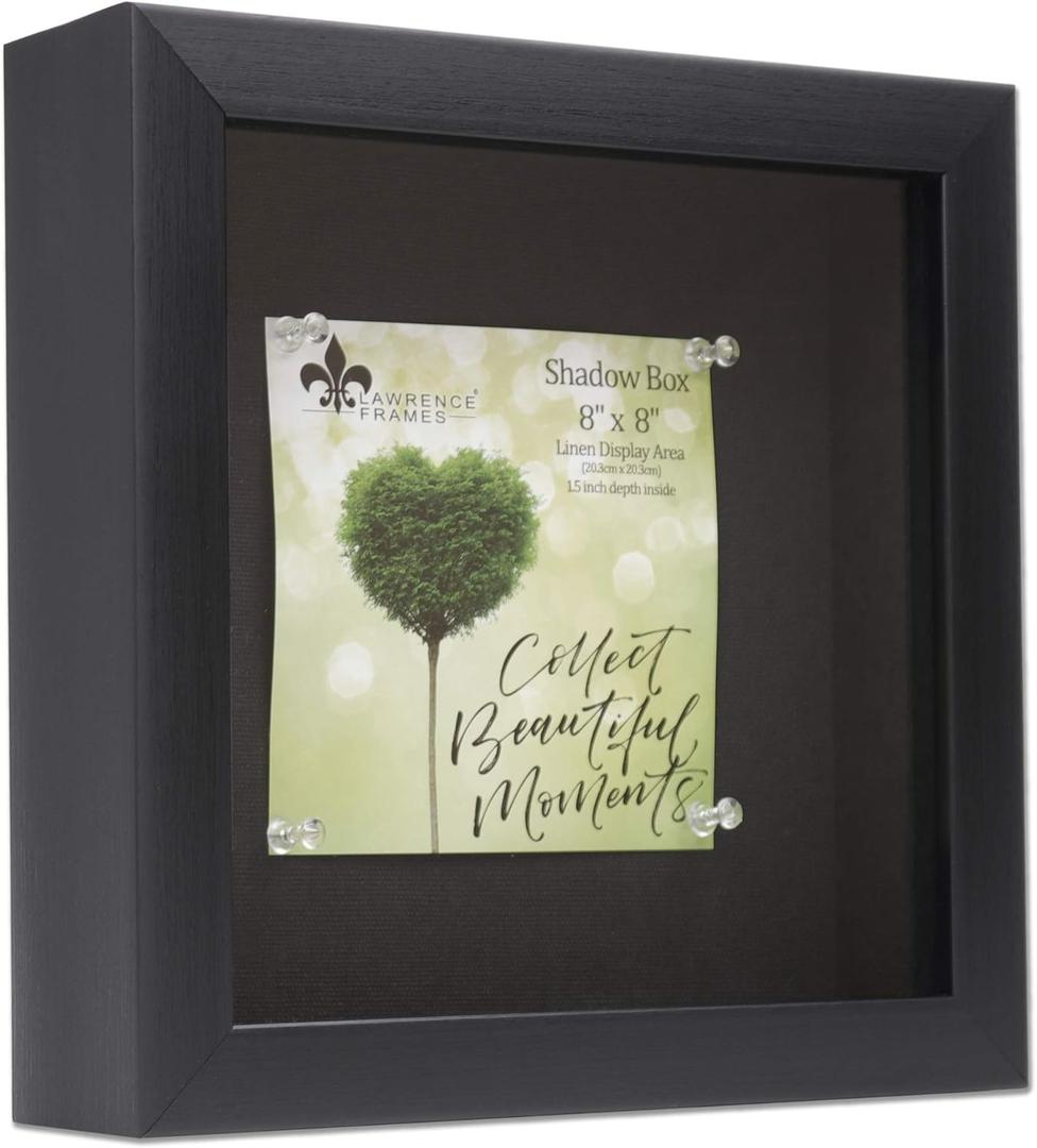 Lawrence Frames Shadow Box Frame, 8x8