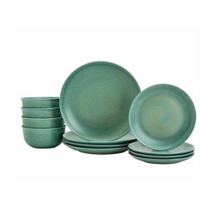 Gallery 11pc Madison Dinnerware Set Green