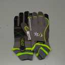 Cold Weather Work Gloves Winter Thermal Fleece Work Gloves Insulated Winter Best Gift (Small, Green)