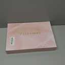 SDKWDH LED Light Therapy Mask, Red Light Therapy for Face - Red Light for Anti-Aging & Wrinkles, Blue for Acne, IR for Deep Repair, At-Home Device, FDA Cleared, Portable & Rechargeable, Pink