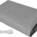 Shade Cloth - Patio Sun Shades,Super Durable,Ventilation/Permeable,Permeable Canopy,for Balconies, Gardens, Children's Playgrounds,Custom Made Size,Sun Shade Sail Canopy (2x4M(6.6x13FT))