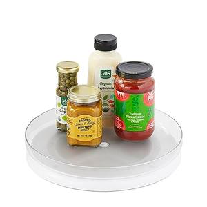 YouCopia FridgeView Fridge Turntable, Lazy Susan Organizer for Refrigerator Storage, 11” , White