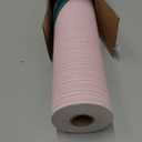 Haimin Grasscloth Wallpaper Textured 24in X 393in Fabric Contact Paper Pink Wall Paper Textured Linen Peel and Stick Self-Adhesive Thick Vinyl Embossed Film Wallpaper (Pink)