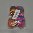 Blulu Funny Crochet Footbag Assorted Colors Woven Kickball Soft Knitted Kick Balls for Children and Beginners
