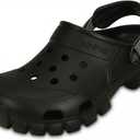 Crocs Unisex Adult Offroad Sport Clogs, Black/Graphite, 10 Men/12 Women