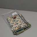 patdrea Designer Rectangle Throw Pillow Covers Set of 2,Rustic Vintage Blue Linen with Floral Pattern Pillow Cover,Decorative Lumbar Pillowcases Cushion for Bed Living Room Outdoor Car,12"x20"