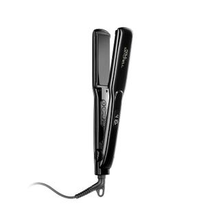 Paul Mitchell Smooth+ Ceramic Flat Iron, Adjustable Heat Settings, for Smoothing + Straightening (1.25" CeraShine Ceramic Plates, Black)