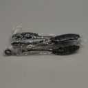 2 Pack Black Premium Stainless Steel Heat Resistant Kitchen Tongs for cooking,set of 9" and 12",Non Scratch Silicone cooking Tong Tip for Cooking Pans,Strong Grip BBQ tongs for Grabbing Hot Food