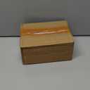 2 Pack Glass Qtip Holder Dispenser - Bathroom Organizers and Storage, Clear Apothecary Jars Set, Bathroom Essentials Accessories Decor, Vanity Makeup Storage Organizer (Clear)