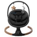 Baby Swings for Infants, Electric Infant Swing with 5 Speed Modes, 5-Point Harness, 3 Timer Settings, Built-in Songs & Bluetooth, Portable Baby Swing with Remote Ccontrol, Indoor Outdoor Use
