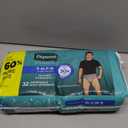 Depend Fresh Protection Adult Diapers, Incontinence Underwear for Men, Disposable, Maximum, Small/Medium, Grey, 32 Count, Packaging May Vary