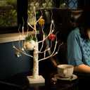 Lighted Birch Tree, White Birch Tree Lights Timer Warm White Artificial Branch Tree for Home Easter Christmas Wedding Table Decor Gifts