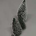 Desktop Miniature Pine Tree Tabletop Christmas Tree Small Pine Tree Decor Christmas Tree Toppers (Green 4pcs)