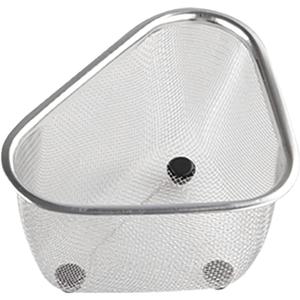 Triangle Basket Triangle Sink Colander Food Strainer with Three Feet for Washing Fruits and Vegetables, Filtering Food Waste and Efficient Straining, Perfect for Daily Use in Kitchen