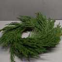 24 Inch Real Touch Norfolk Pine Wreath Christmas Wreaths for Front Door, Large Artificial Christmas Wreath Outdoor Greenery Wreaths for Wall Window Porch Farmhouse Indoor Outdoor Home Holiday Decor