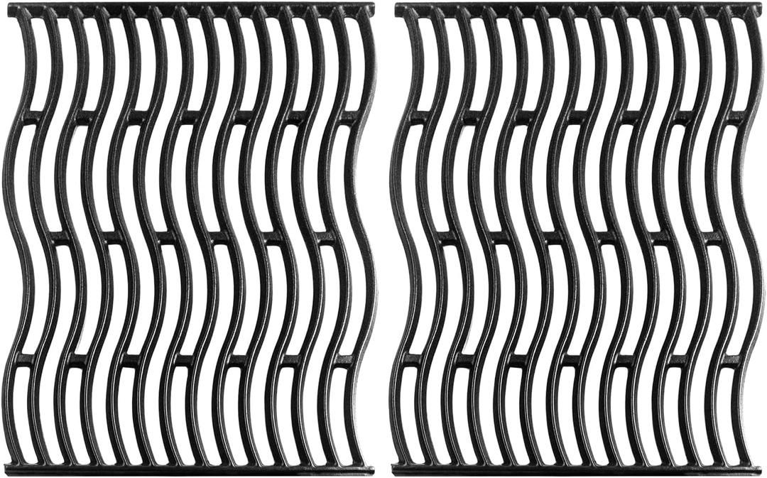 Grill Grates Replacement for Napoleon Prestige PRO 500 Gas Grills, Cast Iron Grill Cooking Grids, 17 3/4", 2 Pack