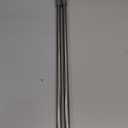 AIZESI Spring Tension Curtain Rod Short Tension Rod (Silver,17"to 28"-2Pcs)