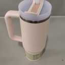 STANLEY Quencher H2.0 Tumbler with Handle and Straw 30 oz | Flowstate 3-Position Lid | Cup Holder Compatible for Travel | Insulated Stainless Steel Cup | BPA-Free | Rose Quartz 2.0