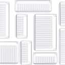 Kootek 9 Pcs Drawer Organizer Set, 4-Size Bathroom Vanity Trays Makeup Desk Dividers Versatile Storage Bins Clear Plastic Container for Dresser, Bedroom, Kitchen, Office