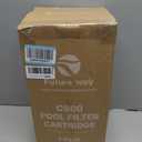 Future Way C900 Pool Filter Cartridge Replacement for Hayward C900, Replace Pleatco PA90, Hayward CX900RE, Unicel C-8409, 90 sq.ft
