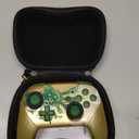 Switch Pro Controller, Wireless Switch Controllers with Carrying Storage Case, Upgraded Gamepad Switch Remote Replacement for Switch Controller Support NFC/Dual Vibration/Screenshot/Wake-up Function (Gold)