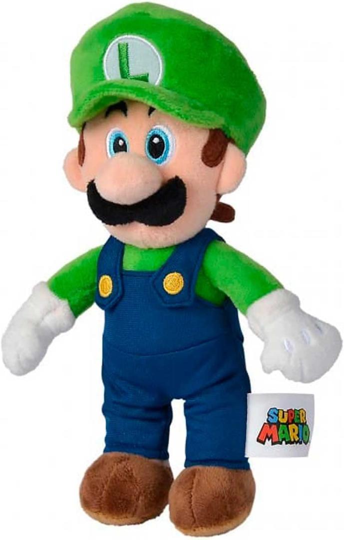 Simba Official Luigi Plush Toy 8" (Small)