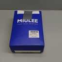 MIULEE Pack of 4 Couch Throw Pillow Covers 18x18 Inch Neutral Soft Decorative Chenille Pillow Covers Farmhouse Boho Cushion Covers for Mid Century Modern Spring Home Decor Sofa Bedroom Living Room