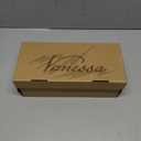 Vanessa Womens House Shoes with Arch Support, Orthopedic Casual Slippers with Comfortable Velvet Lining, Slip On Slipper Shoes for Women Indoor & Outdoor Walking (6, Off-white)