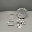 Cuisinart Fresh Fruit & Ice Cream Maker Attachment, White
