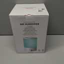 MegaWise 3.5L Cool Mist Humidifier  Whisper-Quiet Ultrasonic Vaporizer for Baby Nursery, Bedroom & Office | Top-Fill Design, Essential Oil Diffuser, Easy to Clean, 7-Color Night Light, Auto Shut-Off