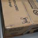 Economy Knee Scooter Steerable Knee Walker for Foot Injuries Compact Crutch Alternative with Dual Braking System (Black)