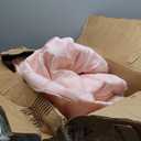 DOWNCOOL Comforters Oversize King Size, Duvet Insert,Light Pink All Season Duvet, Lightweight Quilt, Down Alternative Hotel Comforter with Corner Tabs (Pink, Oversize King 116x98 Inches)