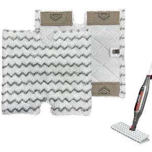 Steam Mop Replacement Pads for Shark Genius Floor Cleaning Lift-Away Pro S5003A S3973 P184WQ S3973D S5003D S5002Q S5004 S6001W S6002 S6003D Washable Touch-Free Dirt Grip Mop Pads