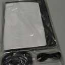 TUNKARMOR for iPad 9th / 8th / 7th Generation 10.2 inch & iPad Air 3rd Gen & iPad Pro 10.5 inch Case with Keyboard 7 Color Backlit - Built in Pencil Holder with Mouse (Black)